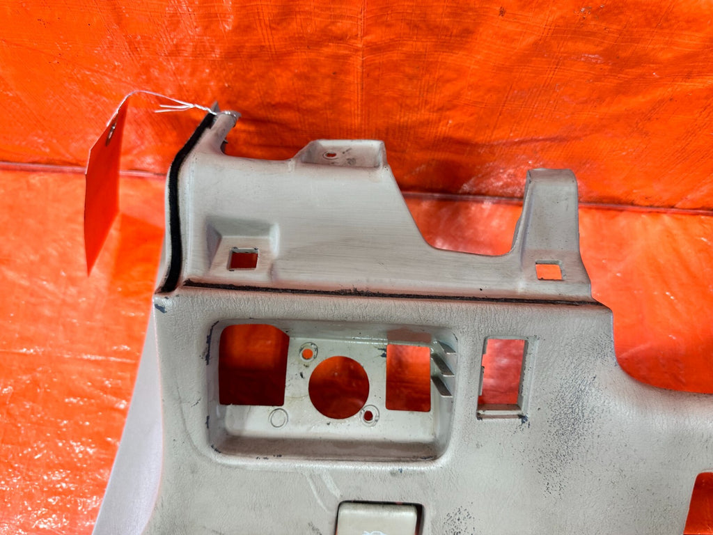 92 00 SC300 SC400   INTERIOR KNEE TRIM UNDER STEERING COLUMN COVER   TAN OEM 2769