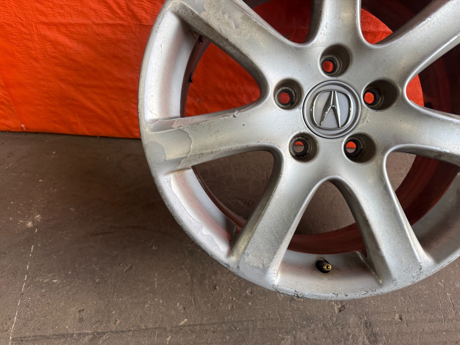 04 05 ACURA TSX   INDIVIDUAL SINGLE WHEEL RIM   7 SPOKE   OEM FACTORY #3247