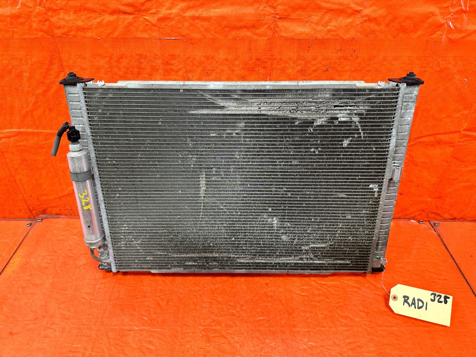 08 15 INFINITI G37 & Q60  2D COUPE   6 SPEED MANUAL RADIATOR & CONDENSER OEM 30