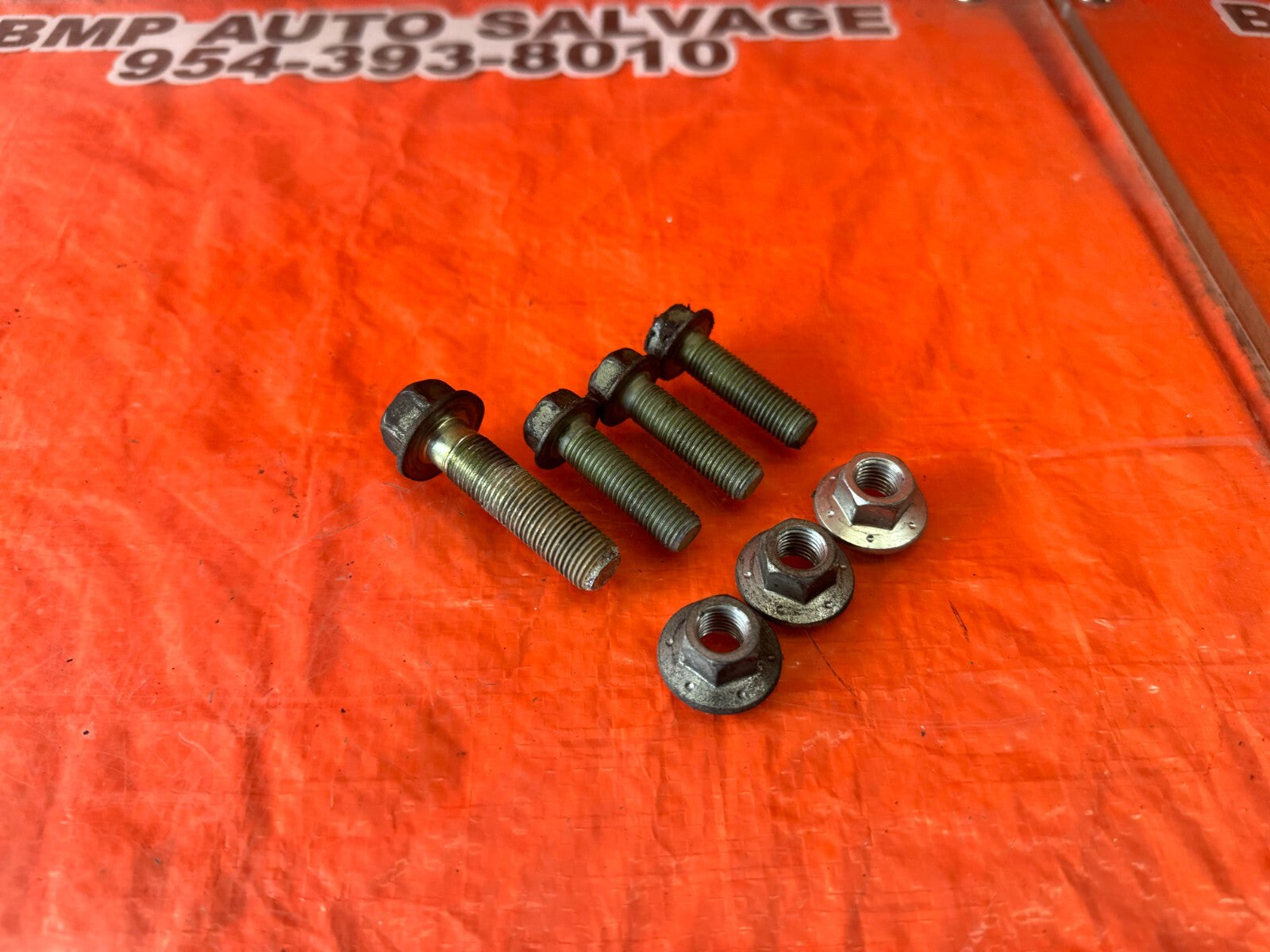 07 09 LEXUS ES350   FRONT MOTOR MOUNT BOLTS NUTS HARDWARE   OEM #2445