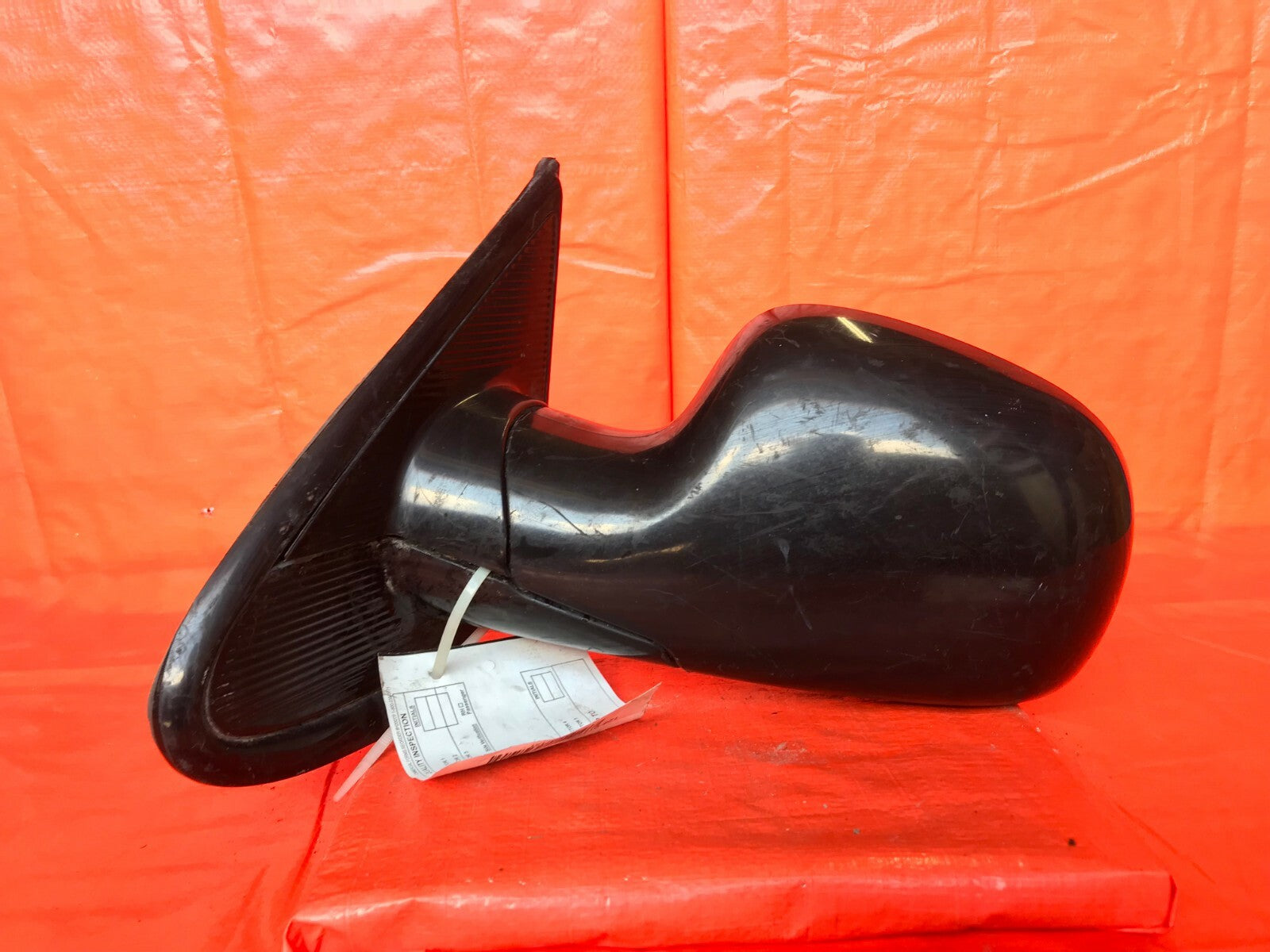 OEM 2001 2002 2003 DODGE CARAVAN DRIVER LEFT SIDE VIEW MIRROR   BLACK   MANUAL0