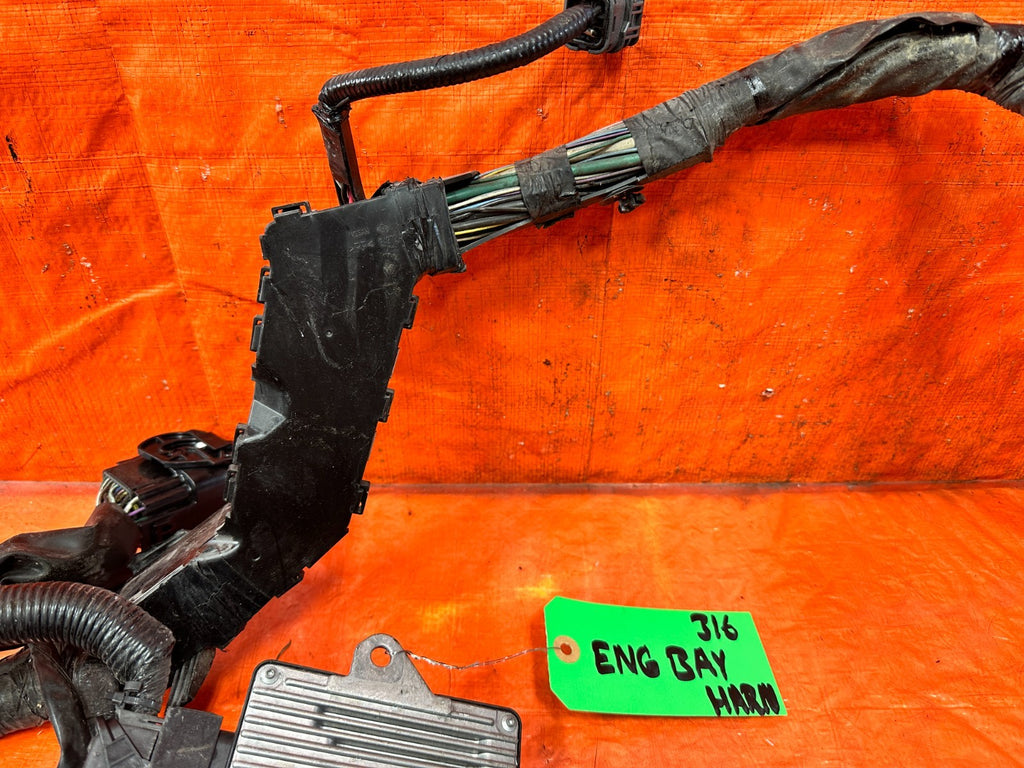 2016 INFINITI Q50   ENGINE BAY / UNDER HOOD WIRING HARNESS WIRE LOOM    OEM 3164
