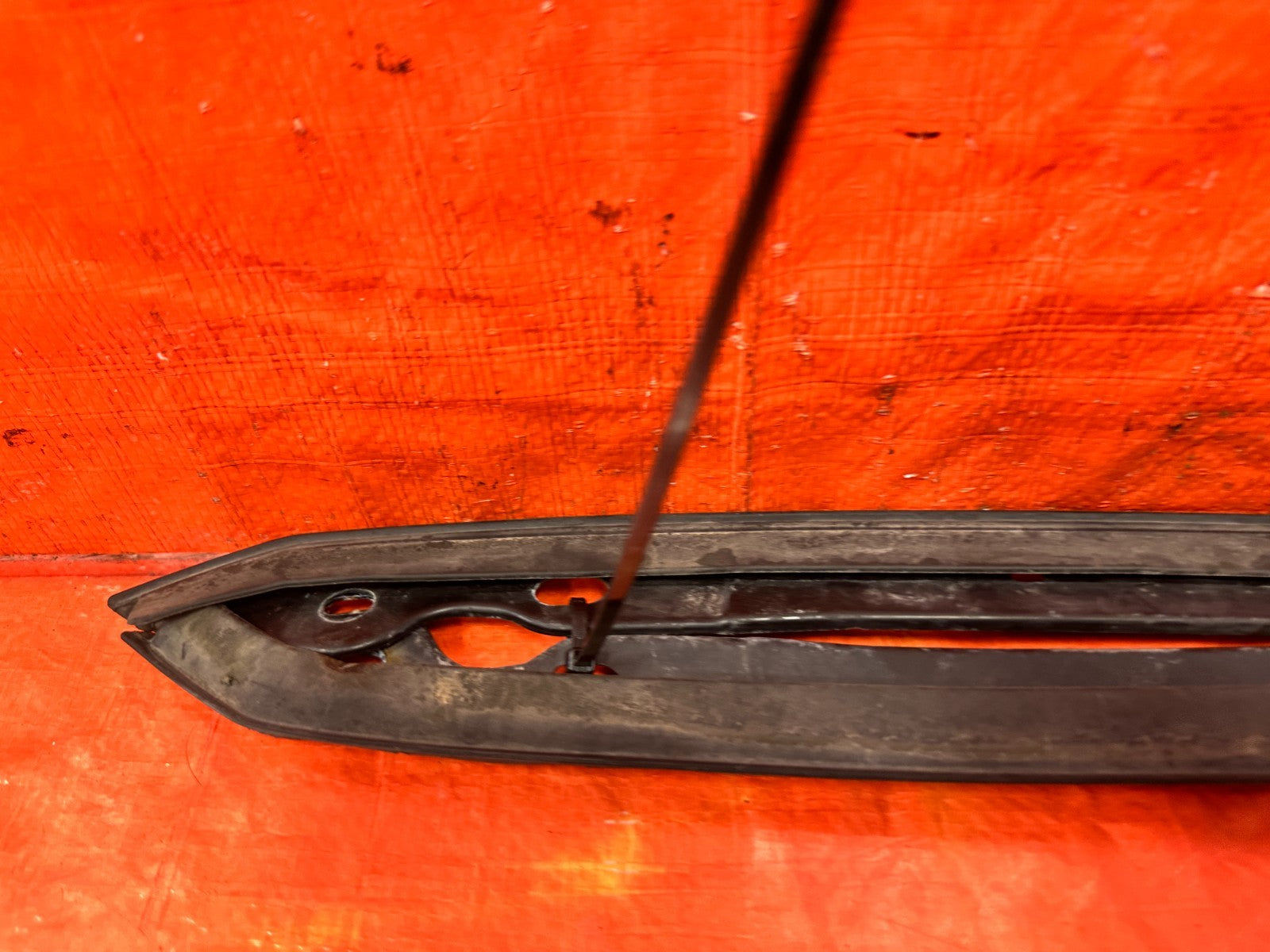 09 11 MAZDA RX8 RX 8   TOP OF THE BUMPER LEFT AND RIGHT STIFFENER BRACE BRACKET3