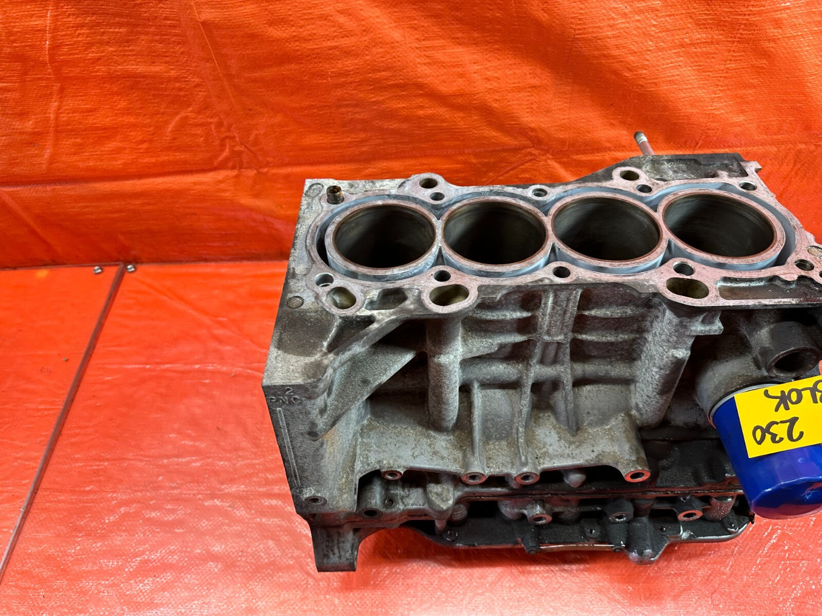 02 05 HONDA CIVIC SI EP3 HATCHBACK   K20A3 ENGINE MOTOR SHORT BLOCK W/ MAIN CAPS13