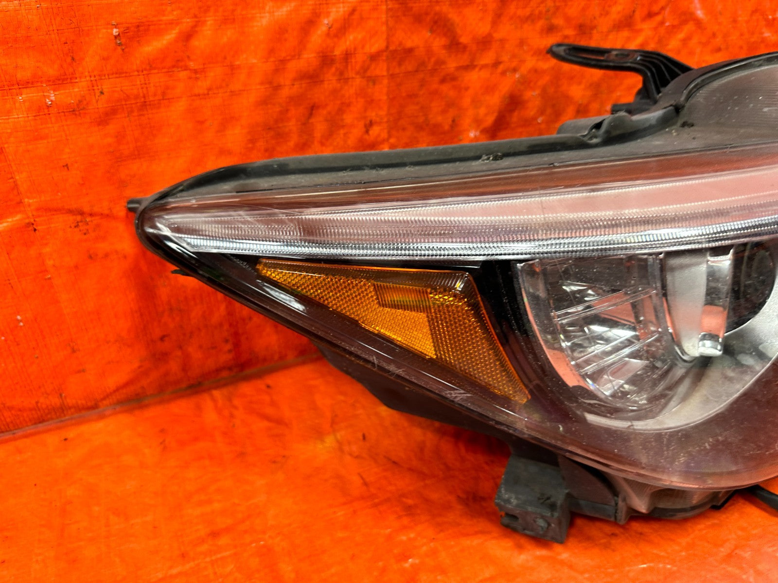14 17 INFINITI Q50   PASSENGER RIGHT HEAD LIGHT HEAD LAMP HEADLIGHT NON AFS3