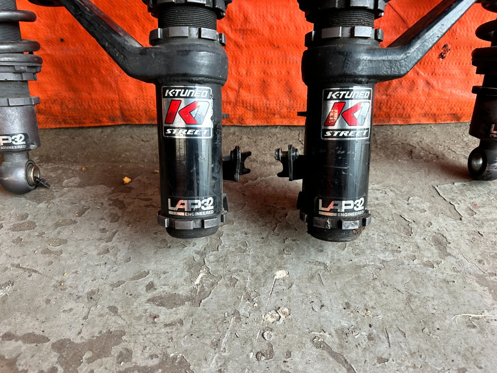 02 06 ACURA RSX   KTUNED K1 STREET LAP 32   ADJUSTABLE COILOVERS COILOVER SYSTEM7