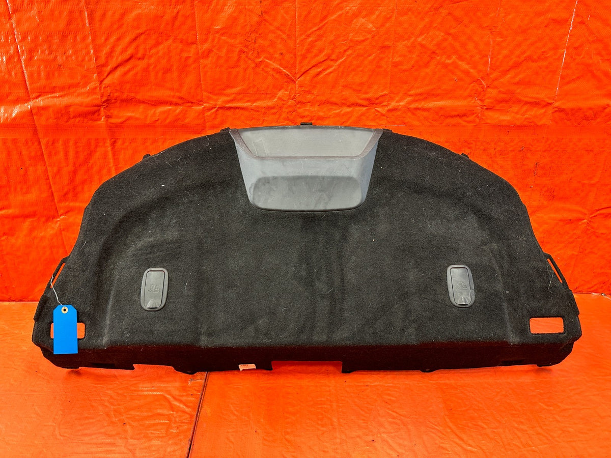 10-16 HYUNDAI GENESIS COUPE - REAR SPEAKER COVER TRAY LINER TRIM - NON SUB 3180