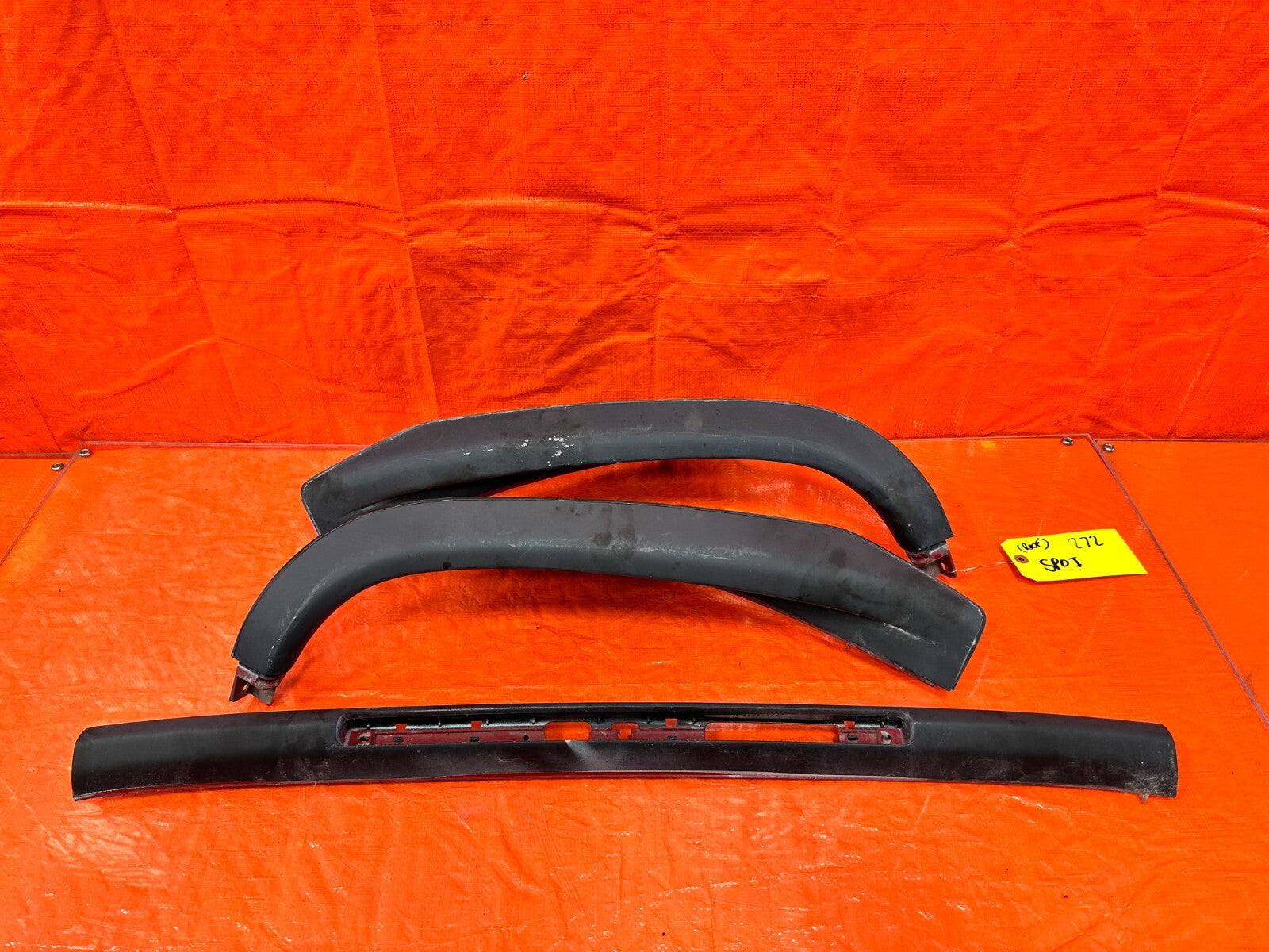 93 97 HONDA DEL SOL REAR TARGA TOP PILLAR MOLDING TRIM LEFT RIGHT CENTER OEM 2720