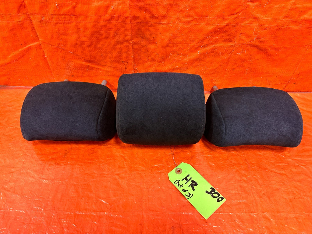 07 08 HONDA CIVIC SI SEDAN   REAR SEAT HEAD REST SET LEFT AND RIGHT   OEM #3001