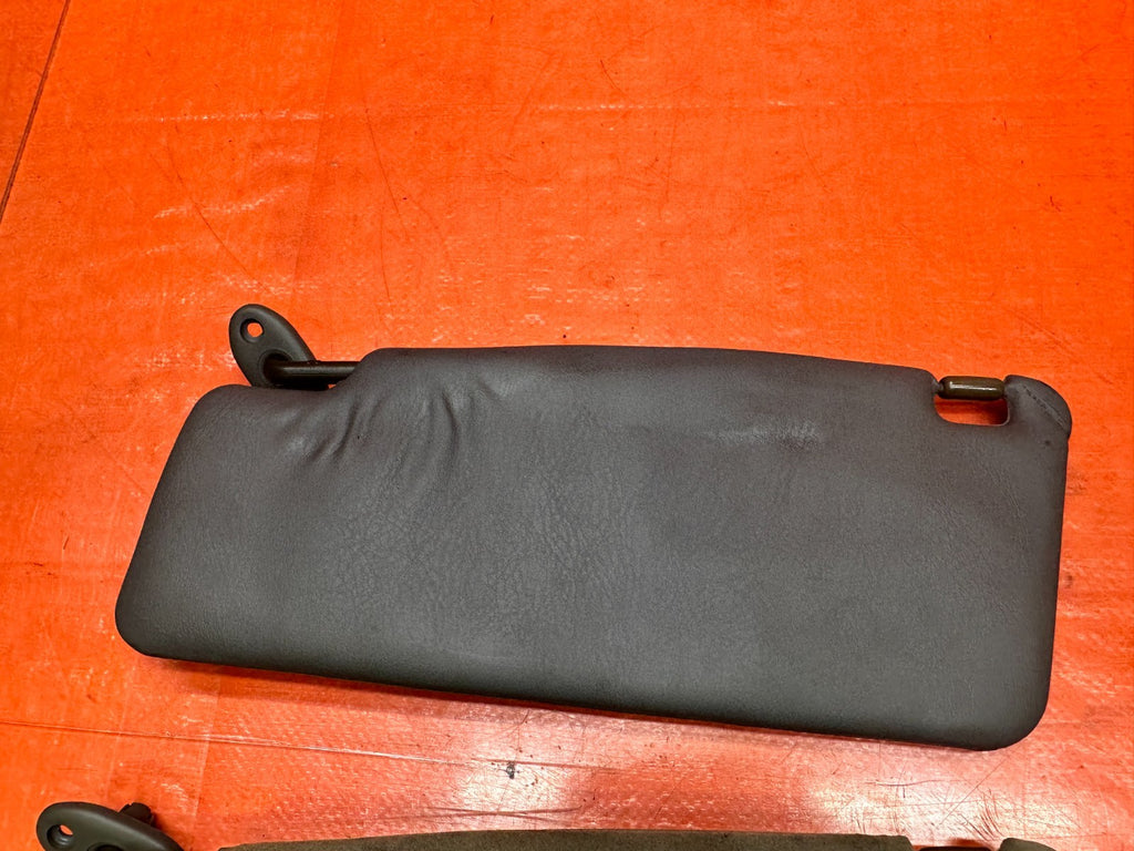 97 01 HONDA PRELUDE 2.2L SUN VISORS SHADES MIRROR LEFT RIGHT PAIR SET OEM #3355