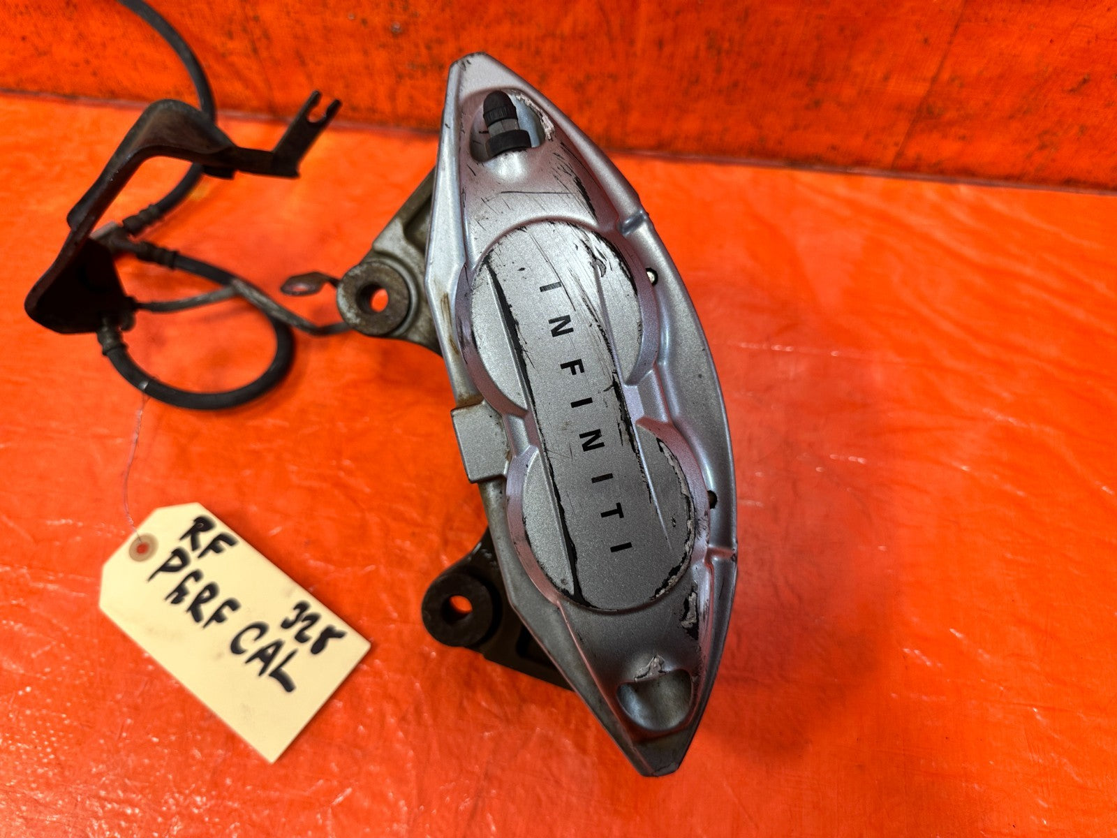 08 15 G37 Q60 14 23 Q50 SPORT   AKEBONO   PASSENGER RIGHT FRONT CALIPER OEM 3281