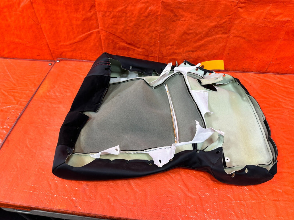 18 20 SUBARU BRZ   DRIVER LEFT REAR LOWER SEAT WRAP SKIN LEATHER OEM #2924