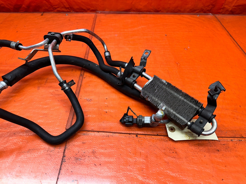 14-15 INFINITI Q50 3.7L RWD HIGH PRESSURE POWER STEERING LINE W/ COOLER & LINES9