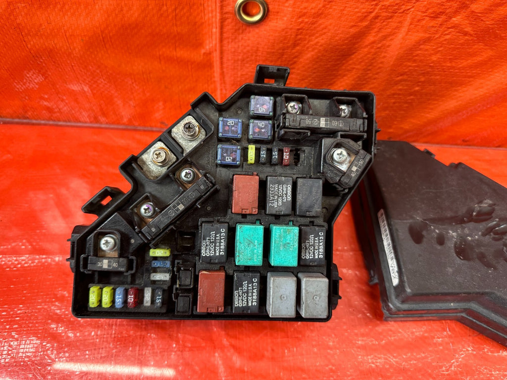 09 11 HONDA CIVIC SI 2D   EXTERIOR / ENGINE BAY   FUSE BOX PANEL   OEM #1944
