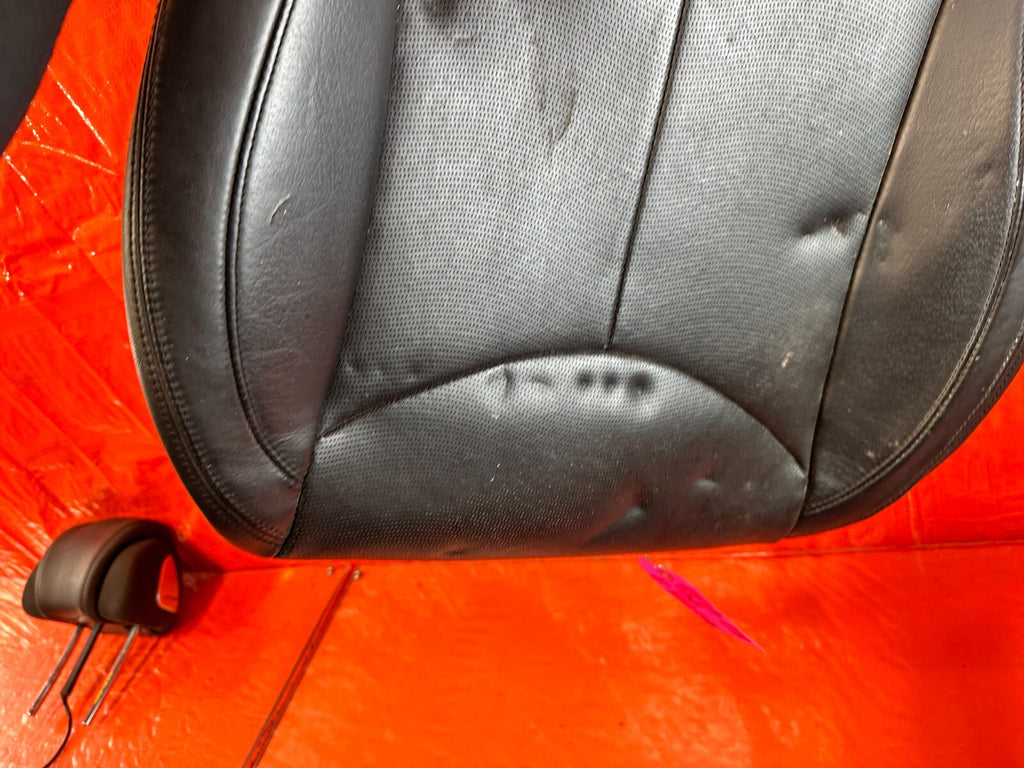 11 15 INFINITI G37 CONVERTIBLE   PASSENGER RIGHT FRONT LOWER SEAT COVER SKIN OEM8