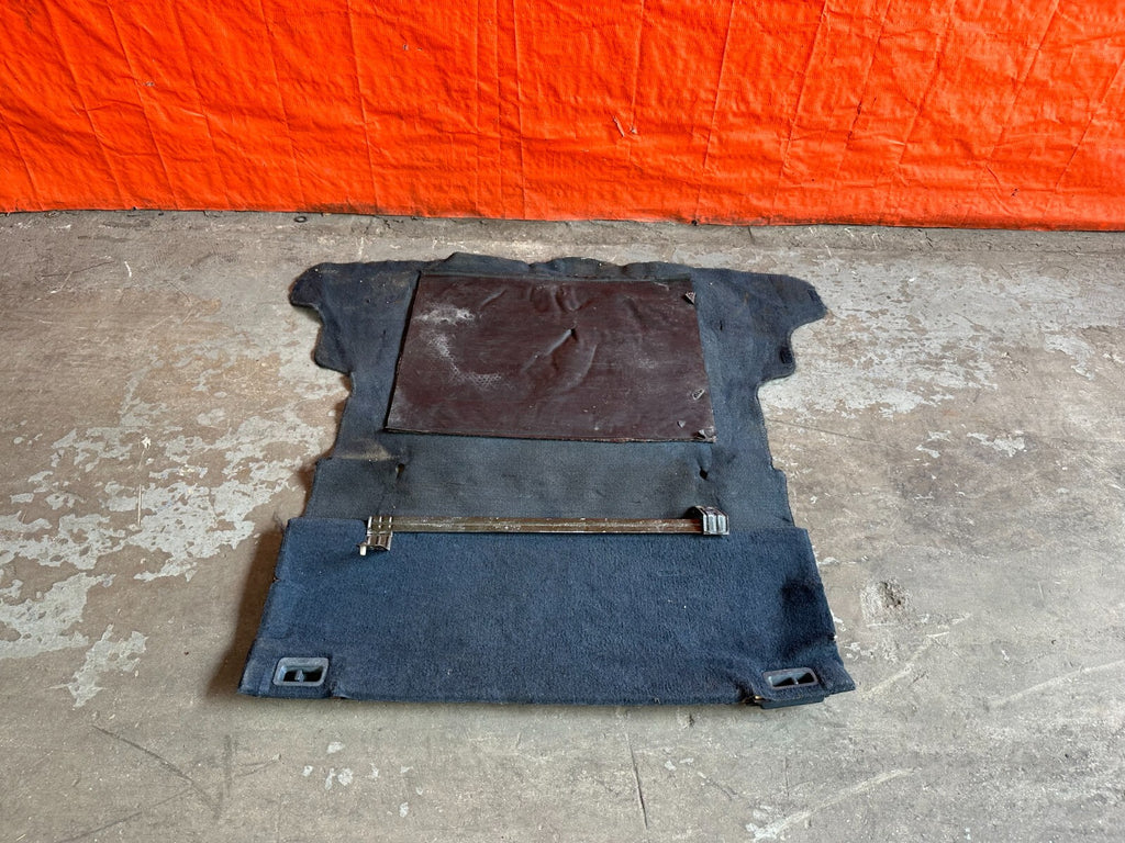 88 89 HONDA CRX DX   TRUNK CARPET W/ TAIL GATE LINER REAR CARPET TRIM   OEM #24312