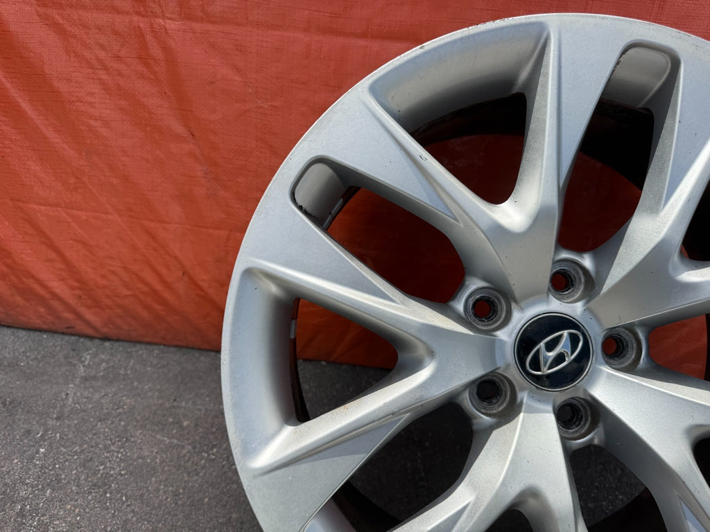 13 16 HYUNDAI GENESIS COUPE  FRONT WHEEL RIM 18x7.5 +32   OEM FACTORY #326 15