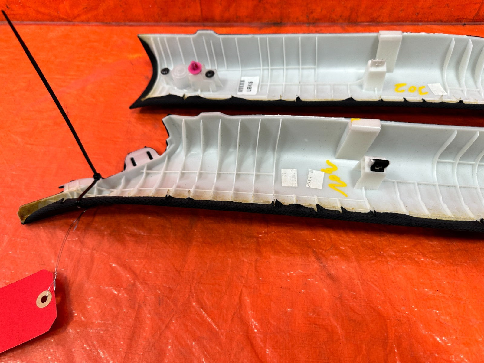 13 16 HYUNDAI GENESIS COUPE   LEFT & RIGHT A PILLARS   OEM FACTORY #30210