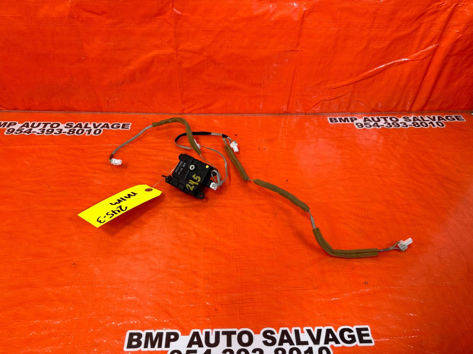 08 15 INFINITI G37 Q60   HEATER SERVO MOTOR FLAP VENTILATION VALVE   OEM #2450