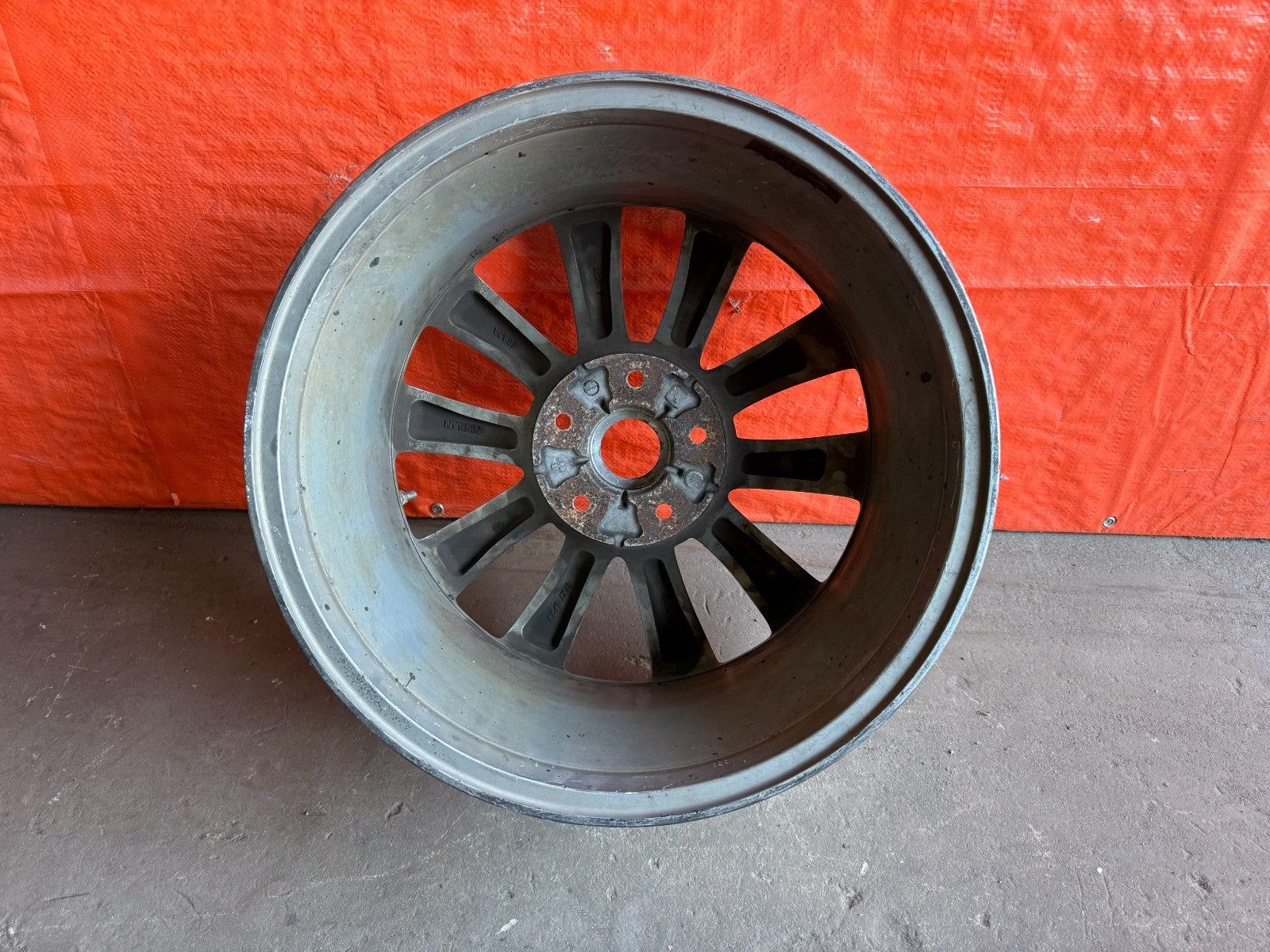 14 24 INFINITI Q50   10 SPOKE WHEEL RIM   17x7.5   +45   OEM FACTORY   #3169