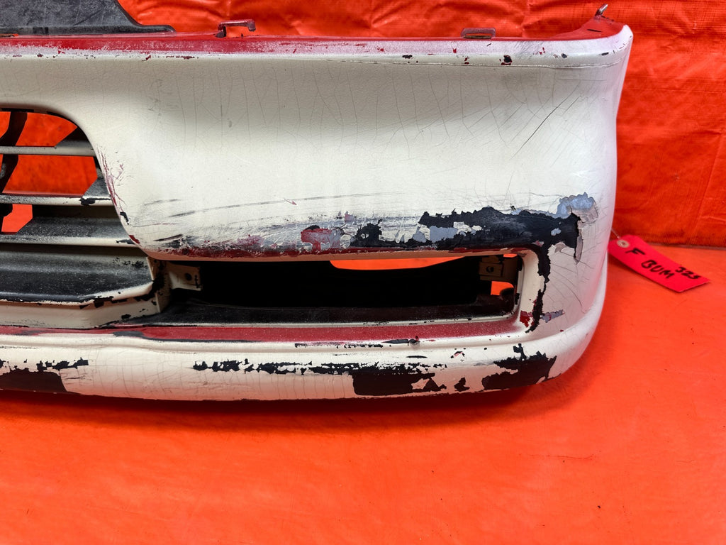 90 91 HONDA CIVIC HATCHBACK FRONT BUMPER COVER W/ RE BAR AND LIGHTS COMPLETE OEM8
