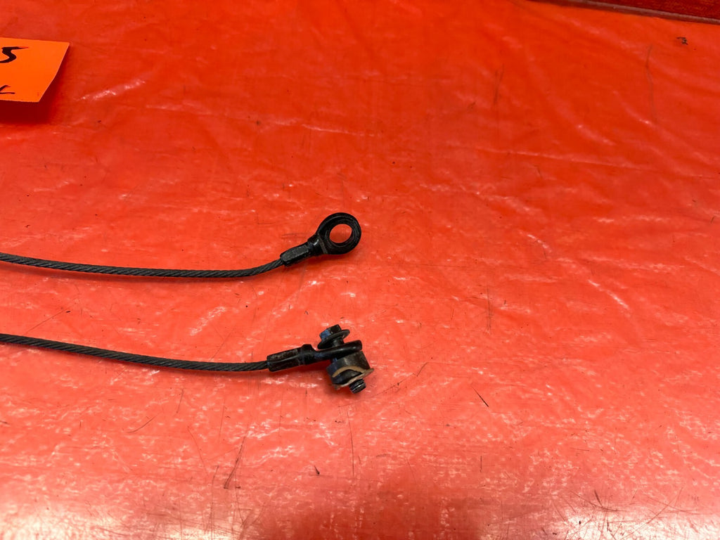 92 95 HONDA CIVIC HATCHBACK   LEFT & RIGHT TAILGATE SUPPORT CABLES   OEM #2352