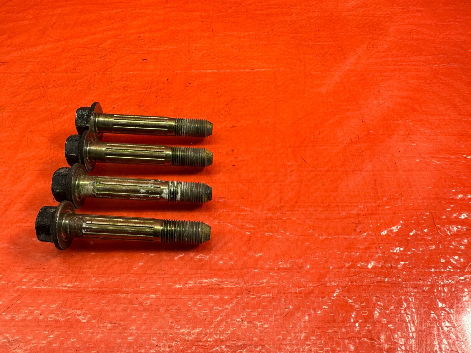 00 09 HONDA S2000   LEFT & RIGHT FRONT UPPER CONTROL ARM BOLTS HARDWARE OEM 2251