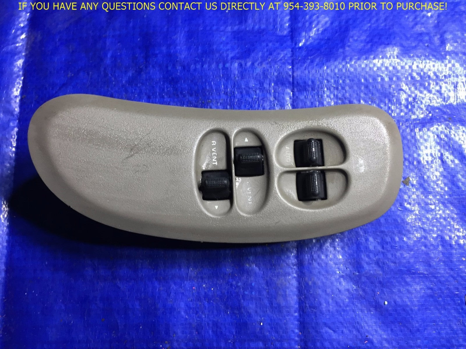 OEM 2004 2005 2006 LINCOLN TOWN AND COUNTRY DRIVER LEFT MASTER WINDOW SWITCH1