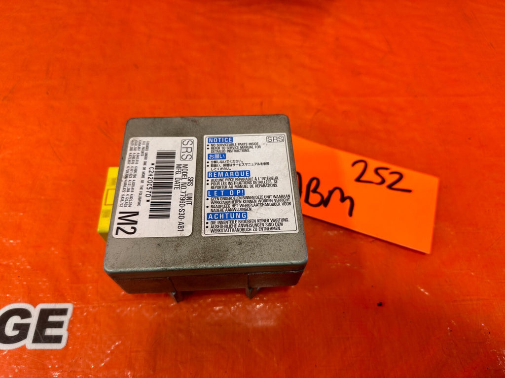 1998 98 HONDA PRELUDE BASE   CONTROL MODULE   OEM PART # 77960 S30 A81   #2520