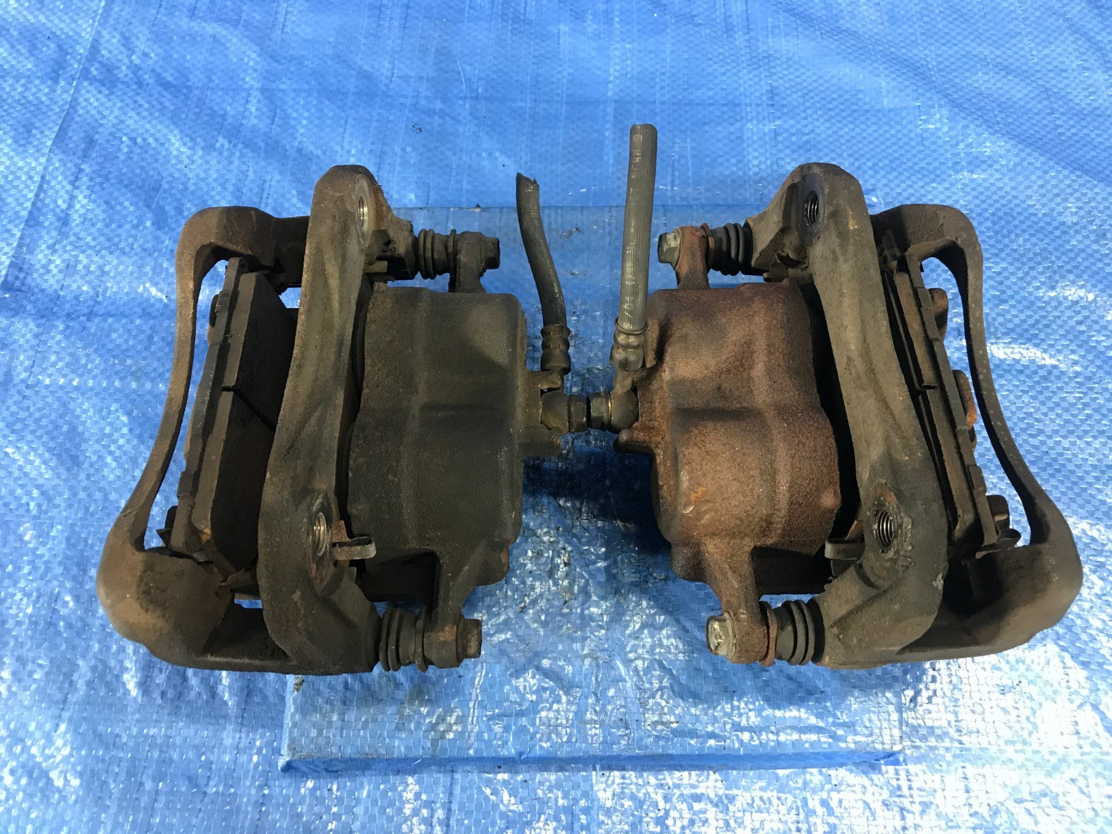 OEM 2005 06 ACURA MDX AWD DUAL PISTON DRIVER LEFT PASSENGER RIGHT BRAKE CALIPERS2