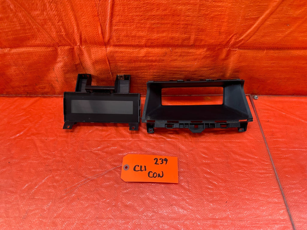 2012 12 HONDA ACCORD SEDAN 2.4L SE CLIMATE CONTROL INFORMTAION DISPLAY SCREEN 390