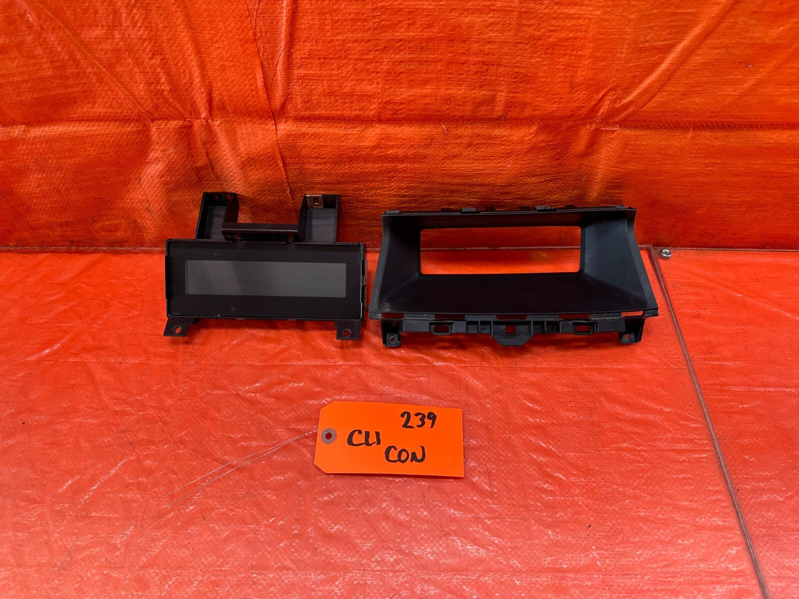 2012 12 HONDA ACCORD SEDAN 2.4L SE CLIMATE CONTROL INFORMTAION DISPLAY SCREEN 390