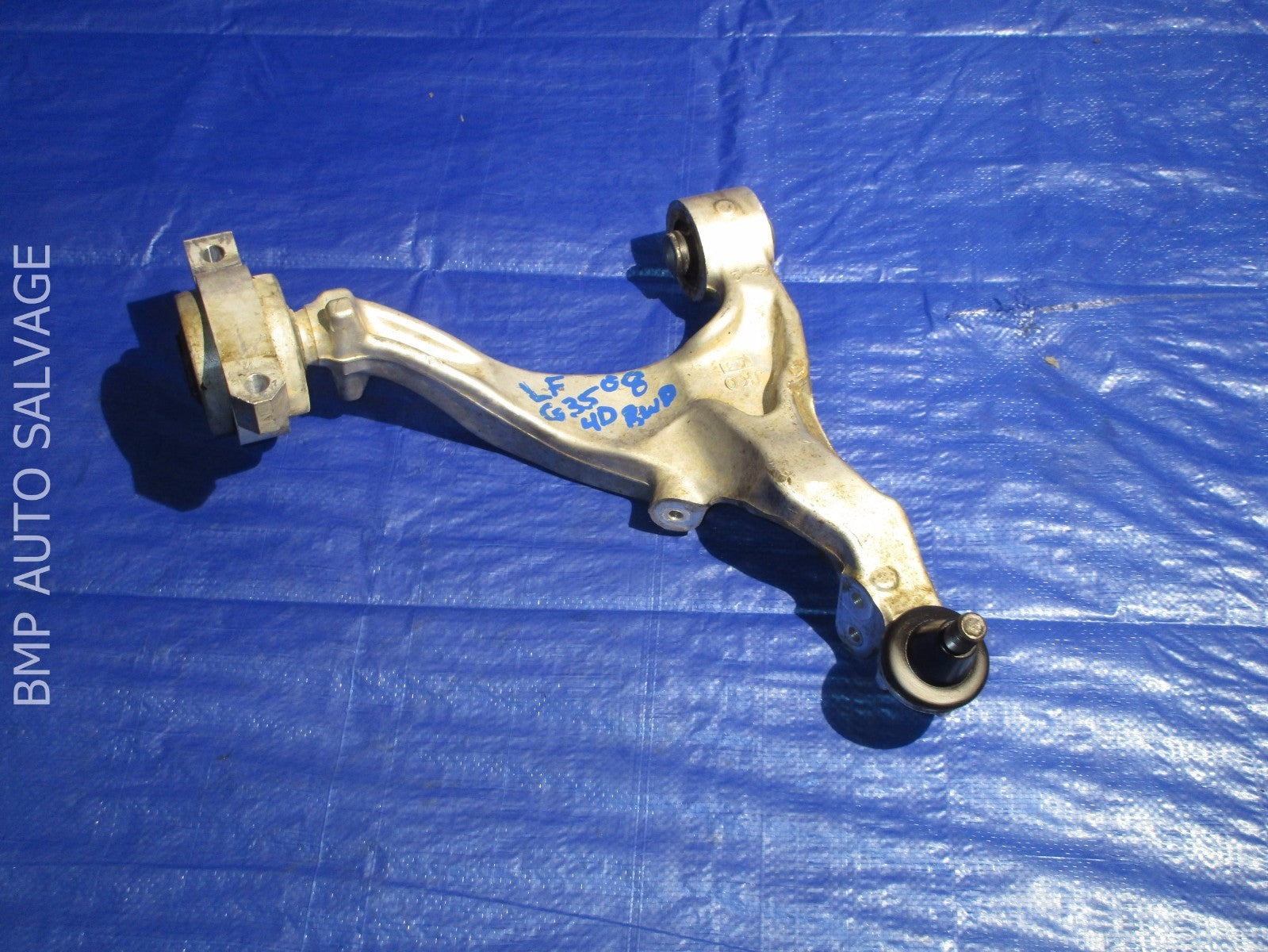 OEM 2008 G35 SEDAN RWD DRIVER LEFT FRONT LOWER CONTROL ARM 3