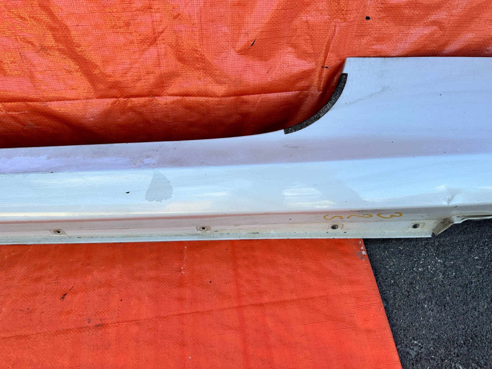 10 16 HYUNDAI GENESIS COUPE DRIVER LEFT SIDE SKIRT ROCKER MOLDING TRIM OEM 3253