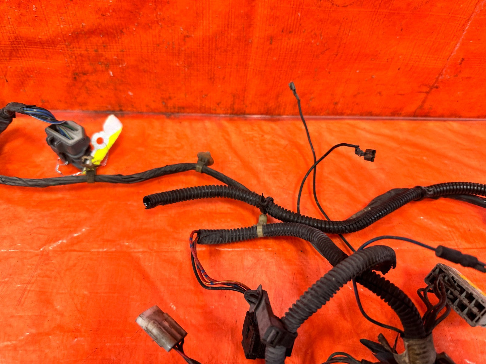 92 95 HONDA CIVIC   DRIVER LEFT ENGINE BAY UNDER HOOD HEADLIGHT HARNESS OEM 25714