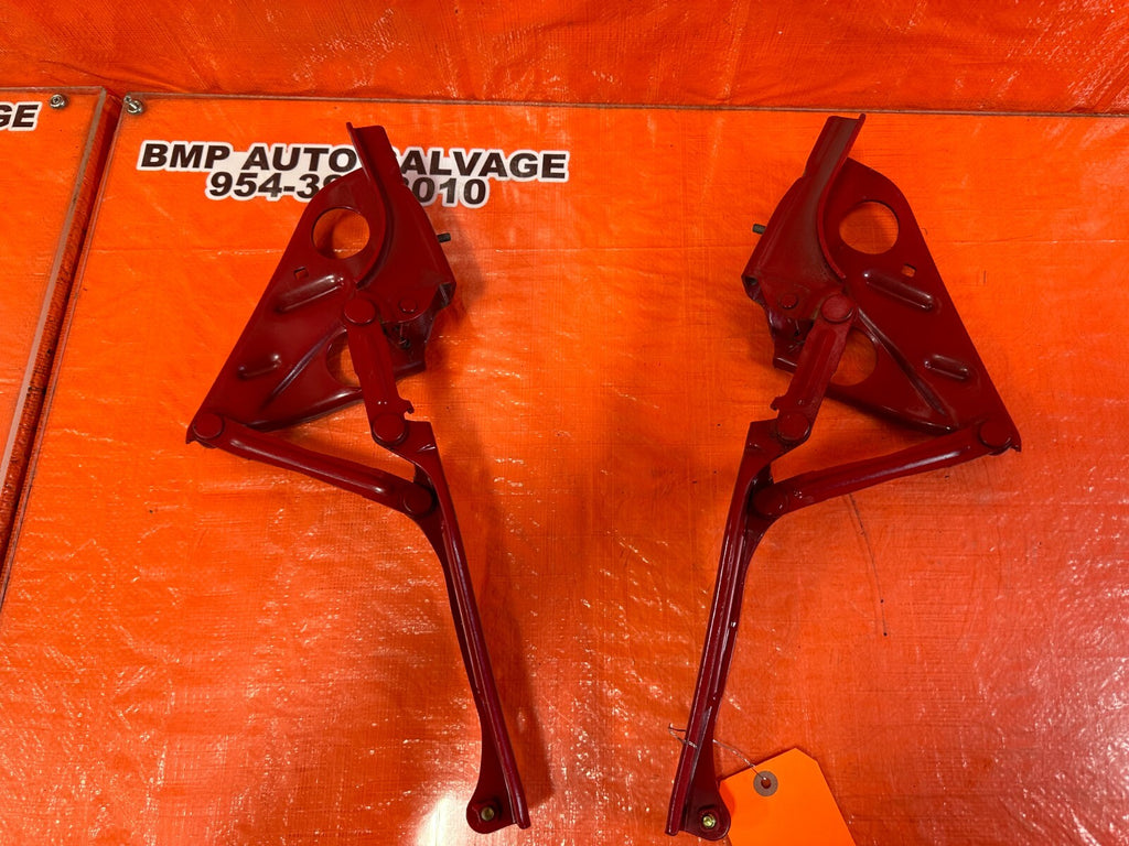 93 97 HONDA DEL SOL   LEFT AND RIGHT TRUNK HINGES   OEM FACTORY #2569