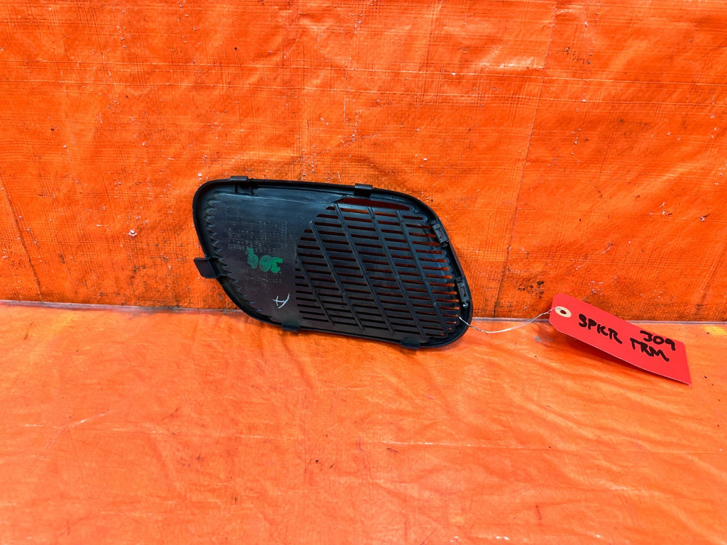 94 01 ACURA INTEGRA 2D REAR SPEAKER COVER TRIM PLASTIC RIGHT BLACK OEM 3091