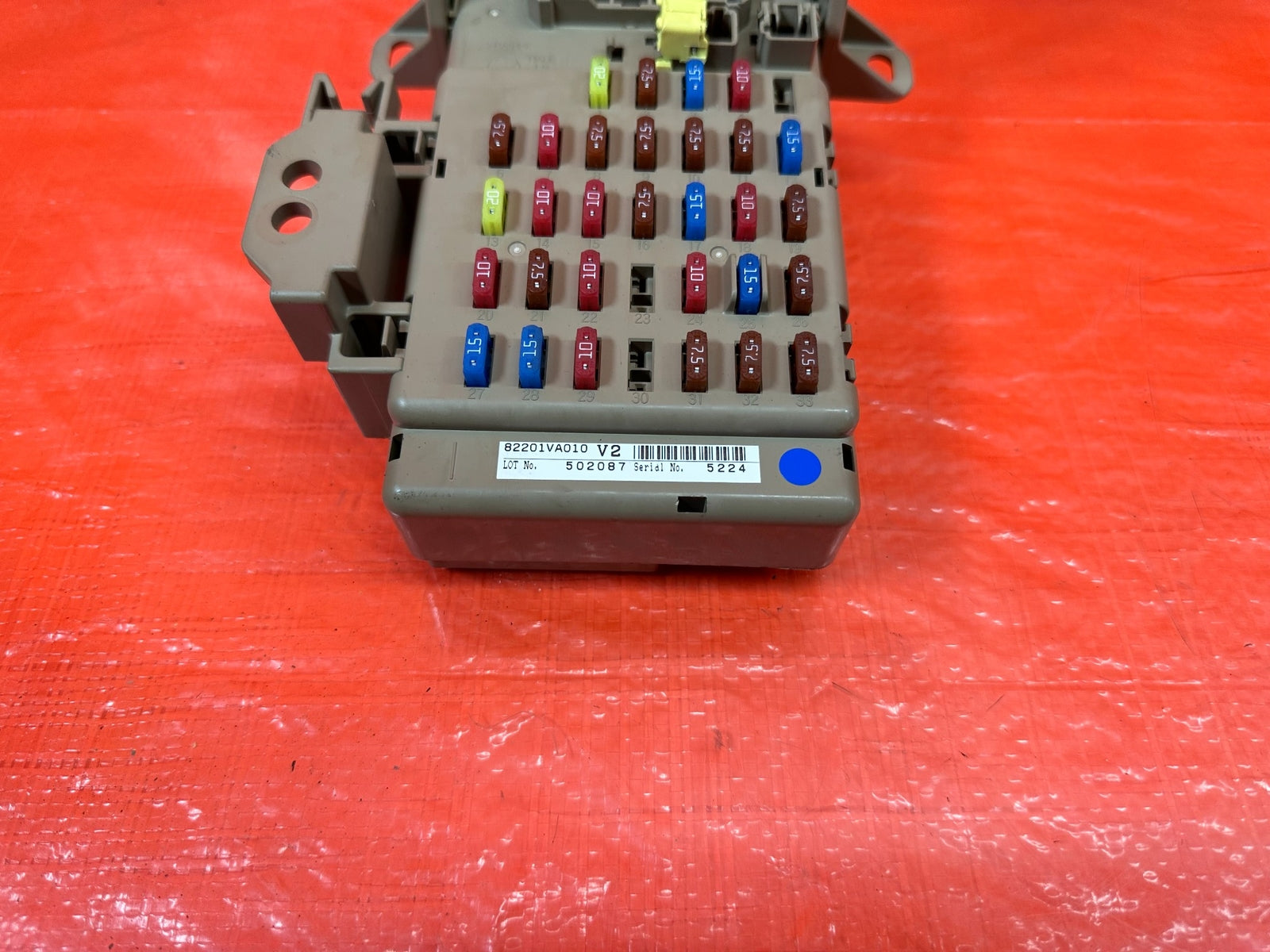 2015 SUBARU WRX STI   INTERIOR CABIN UNDER DASH FUSE BOX PANEL OEM FACTORY #1804