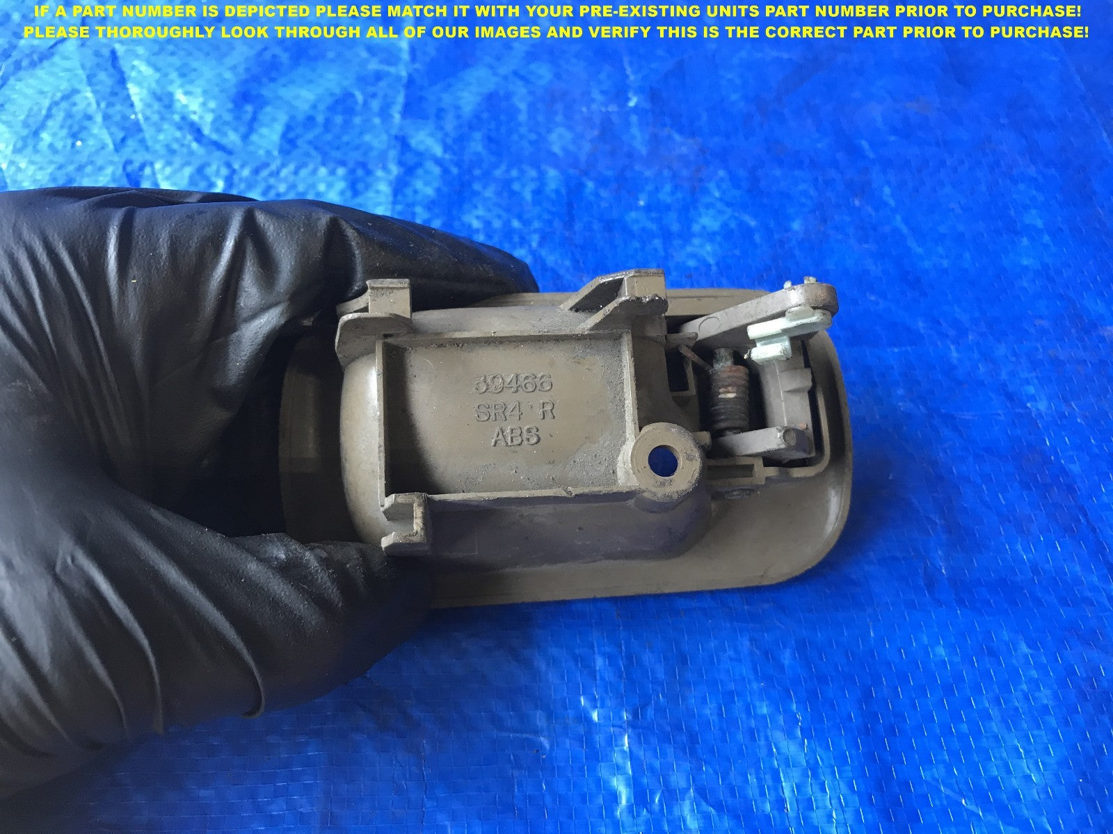 OEM 1996 1998 HONDA CIVIC SEDAN PASSENGER RIGHT REAR INTERIOR DOOR HANDLE   1