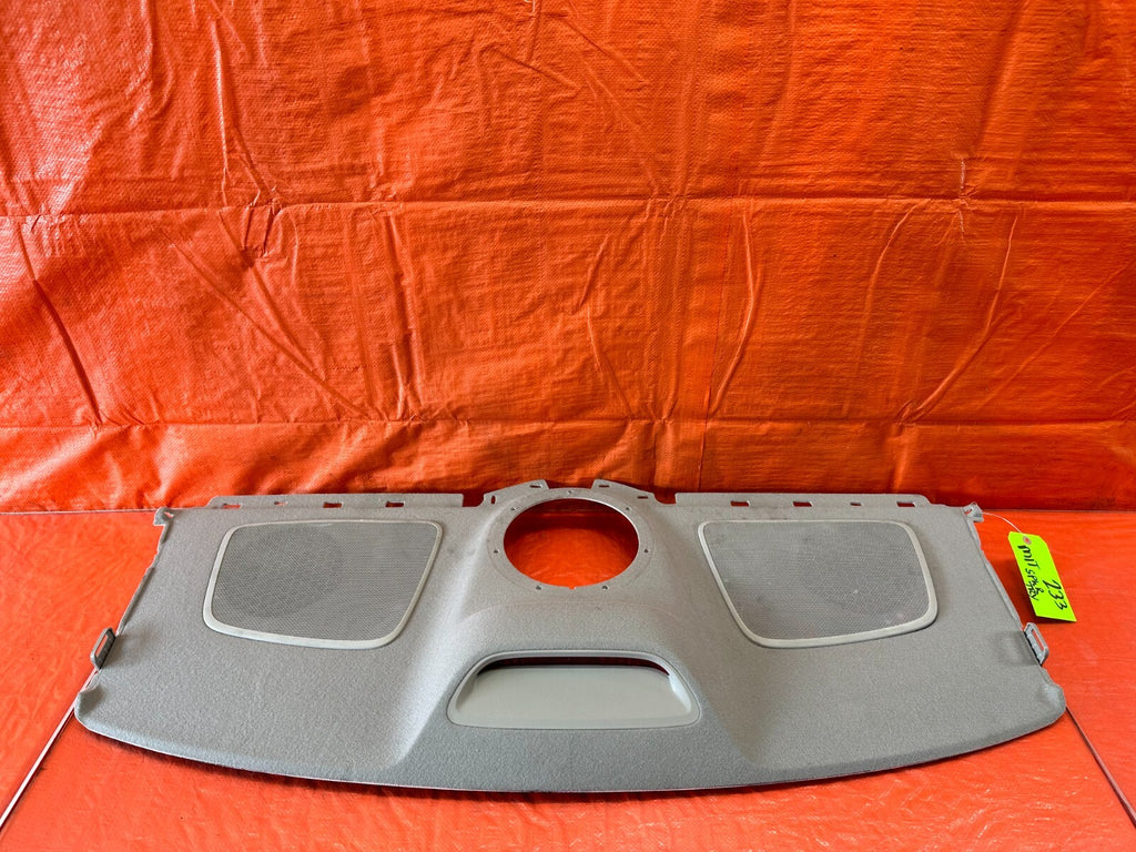 09 14 ACURA TSX   REAR UPPER TRUNK TRIM / SPEAKER COVER   GRAY COLOR   OEM #2330