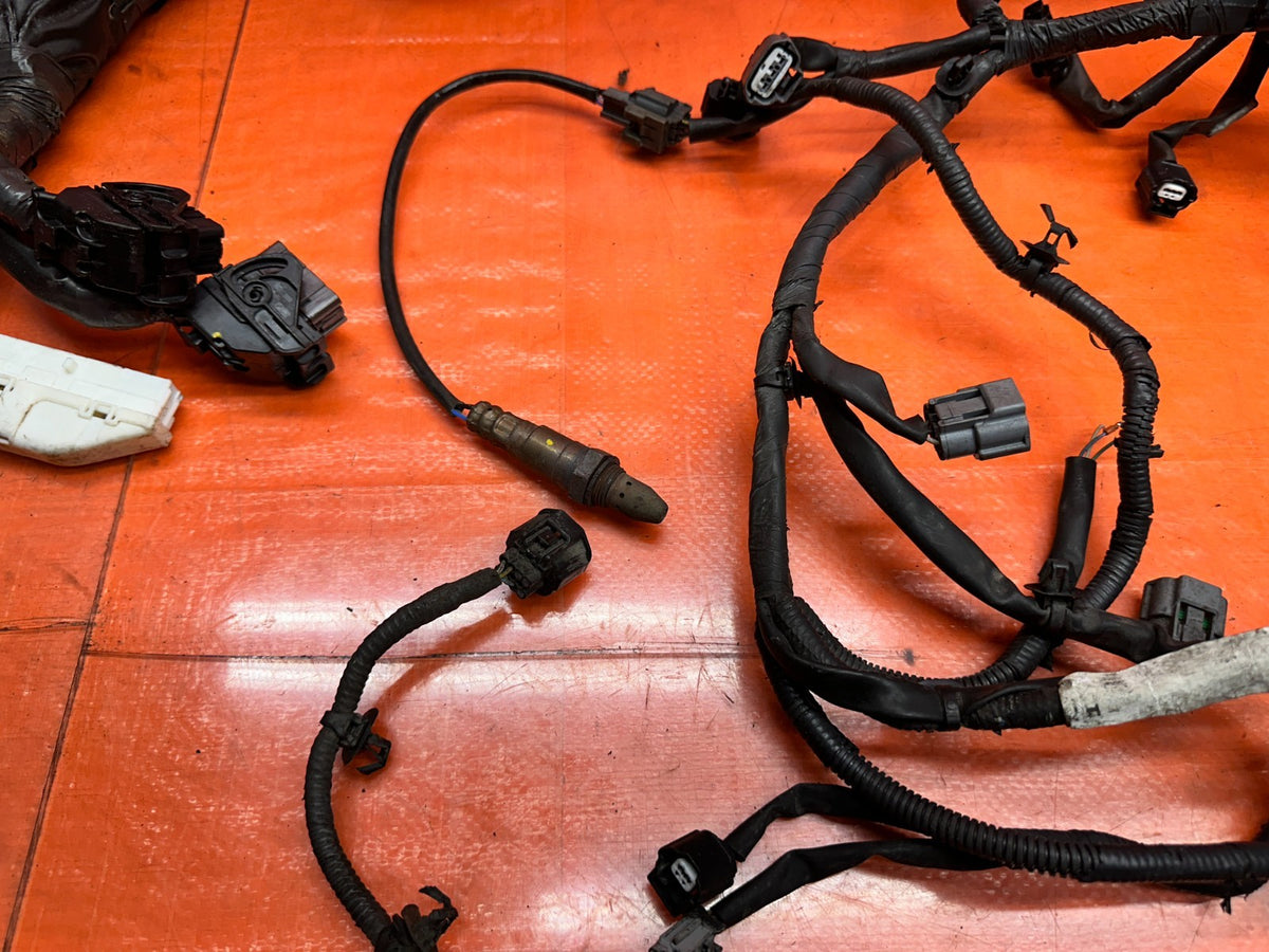 14-15 INFINITI Q50 3.7L AWD VQ37VHR ENGINE MOTOR WIRING WIRE HARNESS LOOM OEM #37