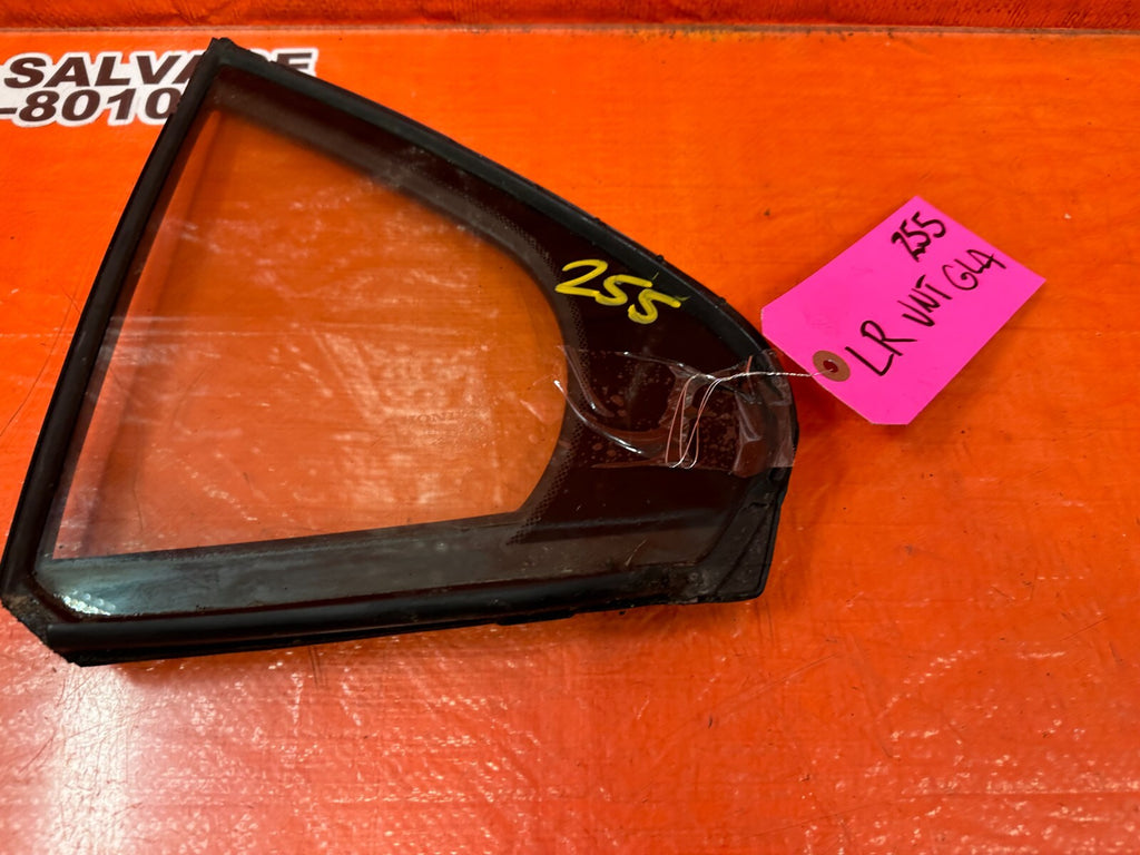 04 08 ACURA TSX   DRIVER LEFT REAR   DOOR VENT GLASS   OEM FACTORY #2555