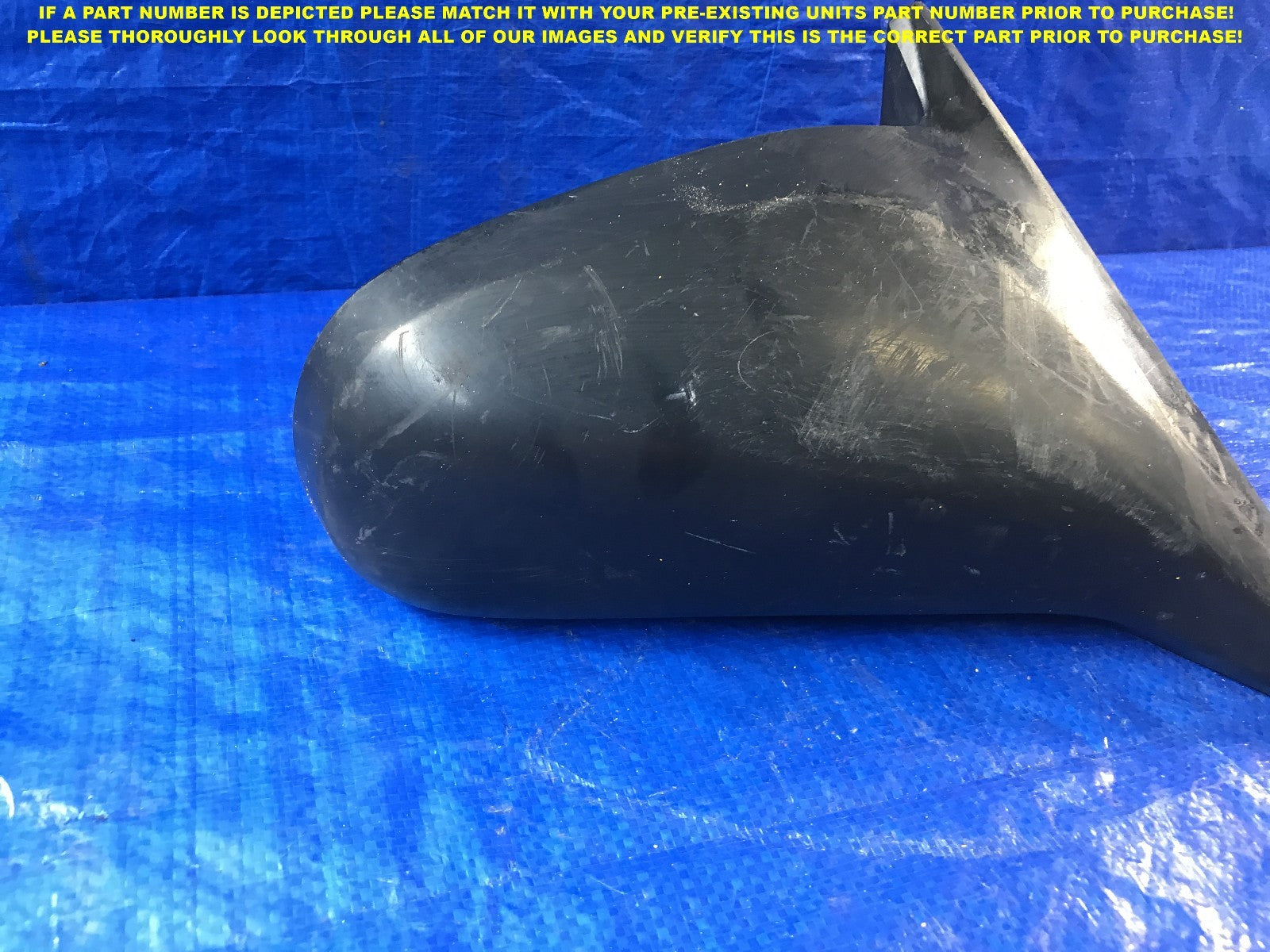 OEM 1996 1997 1998 1999 2000 HONDA CIVIC SEDAN PASSENGER RIGHT SIDE VIEW MIRROR 2