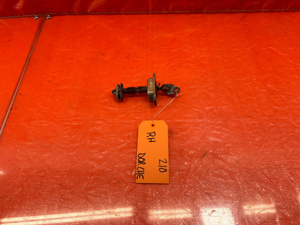 97 01 HONDA PRELUDE   PASSENGER RIGHT   DOOR CHECKER HINGE ARM STOPPER OEM #2100