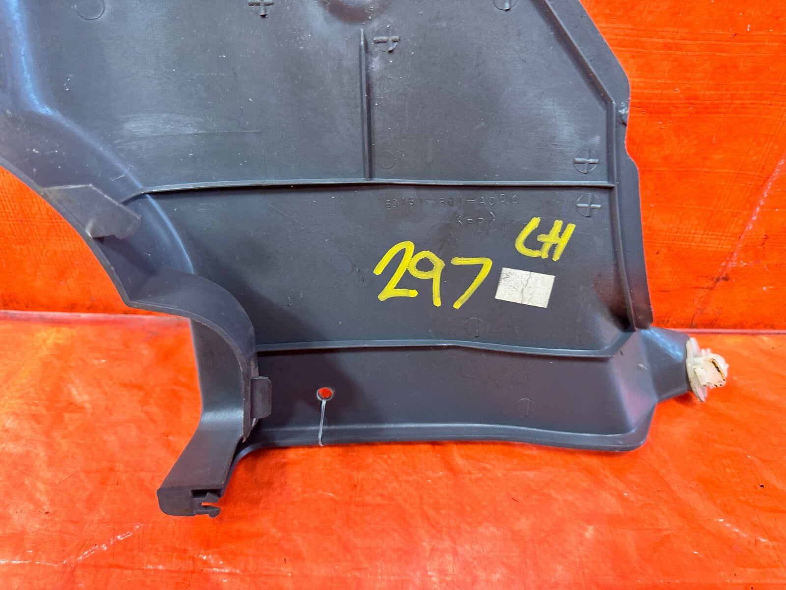 96 00 HONDA CIVIC   KICK PANEL   DARK GRAY COLOR   DRIVER LEFT SIDE   OEM #2977