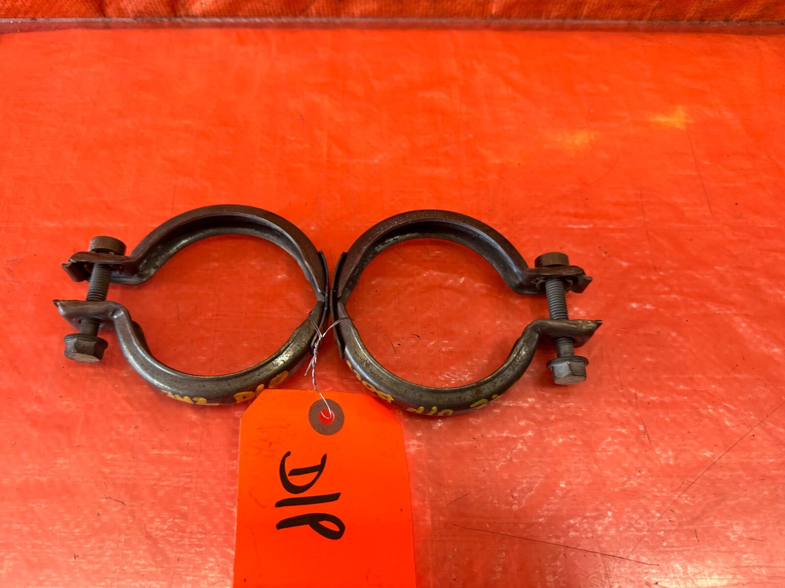 16 20 INFINITI Q50   3.0L   TURBO MANIFOLD TO DOWN PIPE V BAND CLAMPS OEM #2422