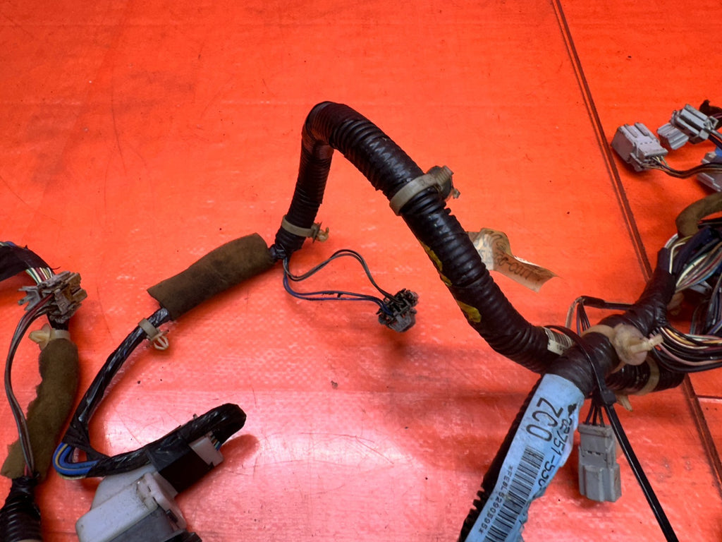 97 01 HONDA PRELUDE 2.2L DRIVER PASSENGER DOOR WIRING HARNESS CABLE L R OEM #3357