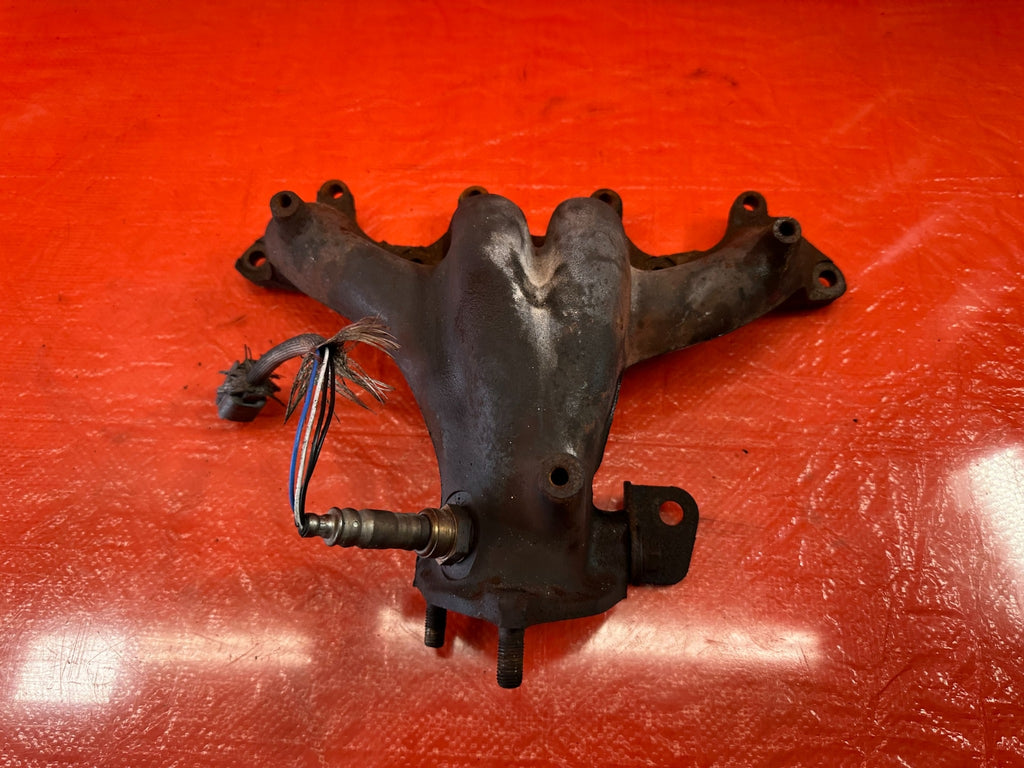 95 97 HONDA ODYSSEY   EXHAUST MANIFOLD HEADER W/ HEAT SHIELD   OEM FACTORY #1968