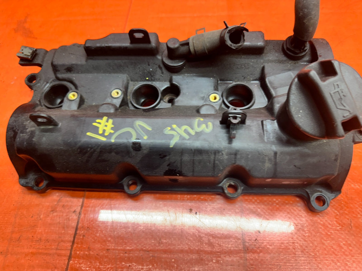 14-15 INFINITI Q50 3.7L AWD VQ37VHR PASSENGER RIGHT ENGINE VALVE COVER OIL FILLE6