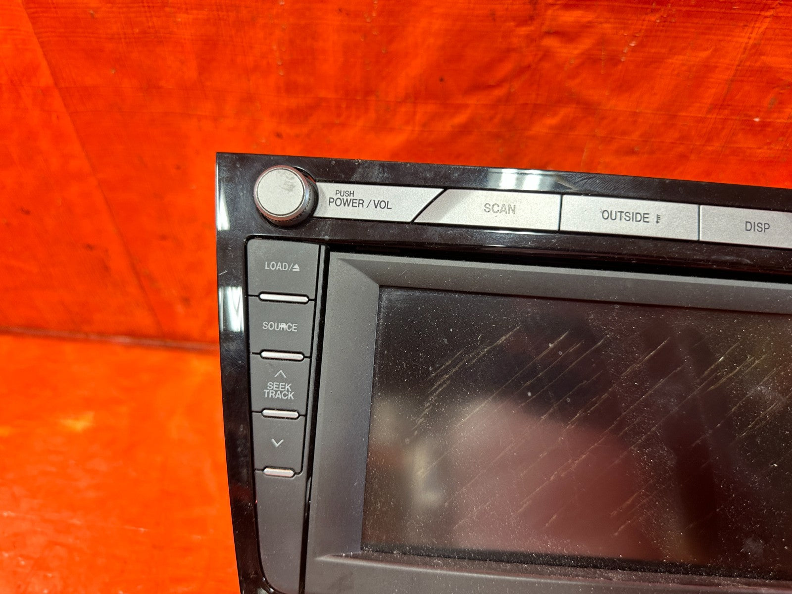 09 11 MAZDA RX8 RX 8   VOICE NAVIGATION RADIO WITH CLIMATE CONTROL FF60 66 DV0A1